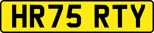 HR75RTY