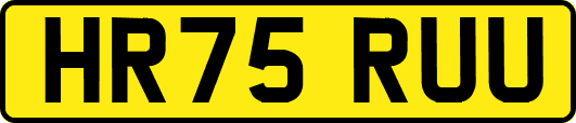 HR75RUU