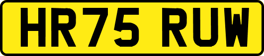 HR75RUW