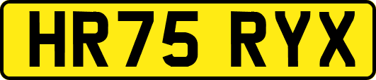 HR75RYX
