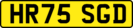HR75SGD
