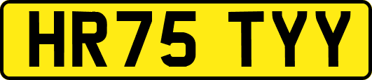 HR75TYY