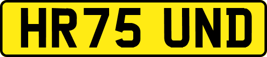 HR75UND