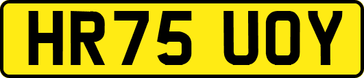 HR75UOY