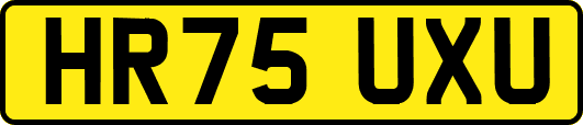 HR75UXU
