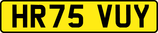 HR75VUY