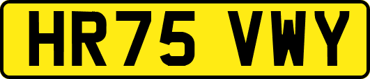 HR75VWY