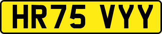 HR75VYY