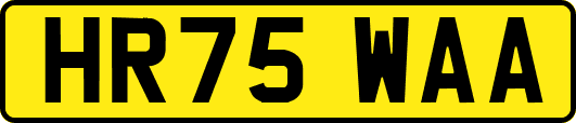 HR75WAA