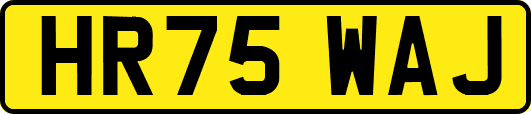 HR75WAJ