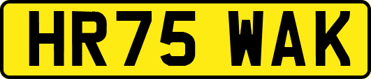 HR75WAK