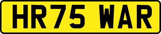 HR75WAR