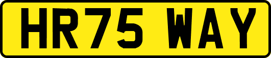HR75WAY