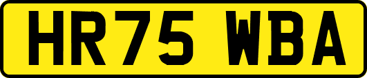HR75WBA