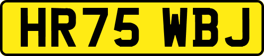 HR75WBJ