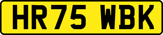 HR75WBK