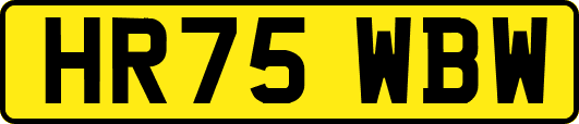 HR75WBW