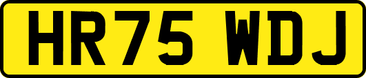 HR75WDJ