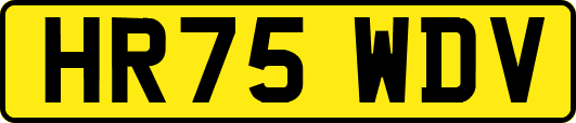 HR75WDV