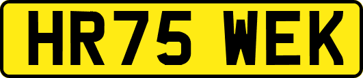 HR75WEK