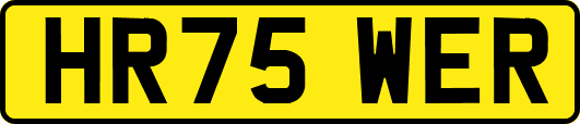 HR75WER