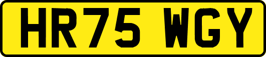 HR75WGY