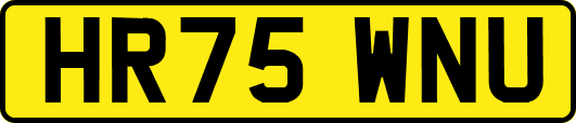 HR75WNU