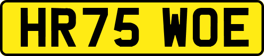 HR75WOE