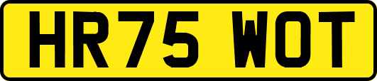 HR75WOT