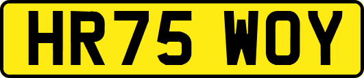 HR75WOY