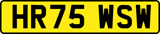 HR75WSW