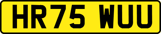 HR75WUU