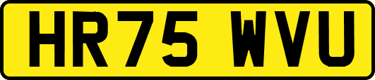 HR75WVU