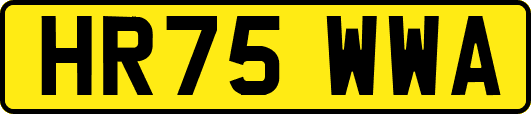 HR75WWA