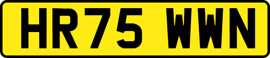 HR75WWN
