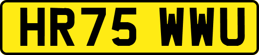 HR75WWU
