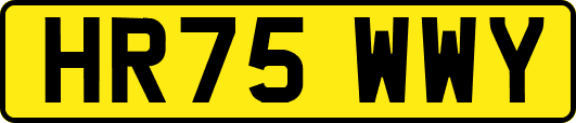 HR75WWY