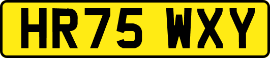 HR75WXY