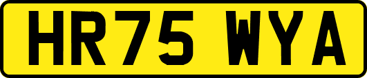 HR75WYA