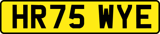 HR75WYE