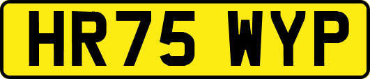 HR75WYP