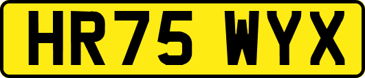 HR75WYX