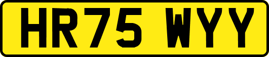 HR75WYY