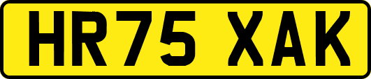 HR75XAK