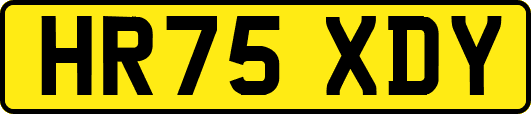 HR75XDY