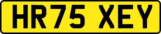 HR75XEY
