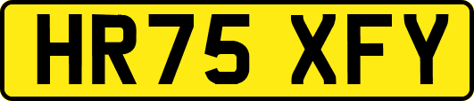 HR75XFY
