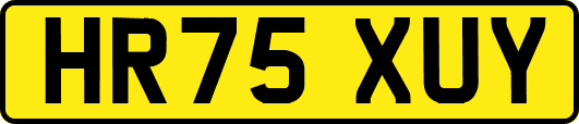 HR75XUY