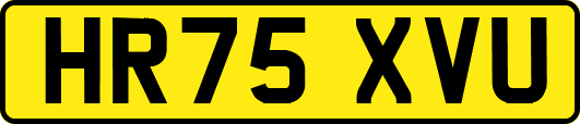 HR75XVU
