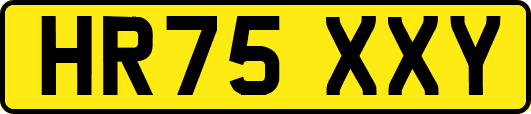 HR75XXY